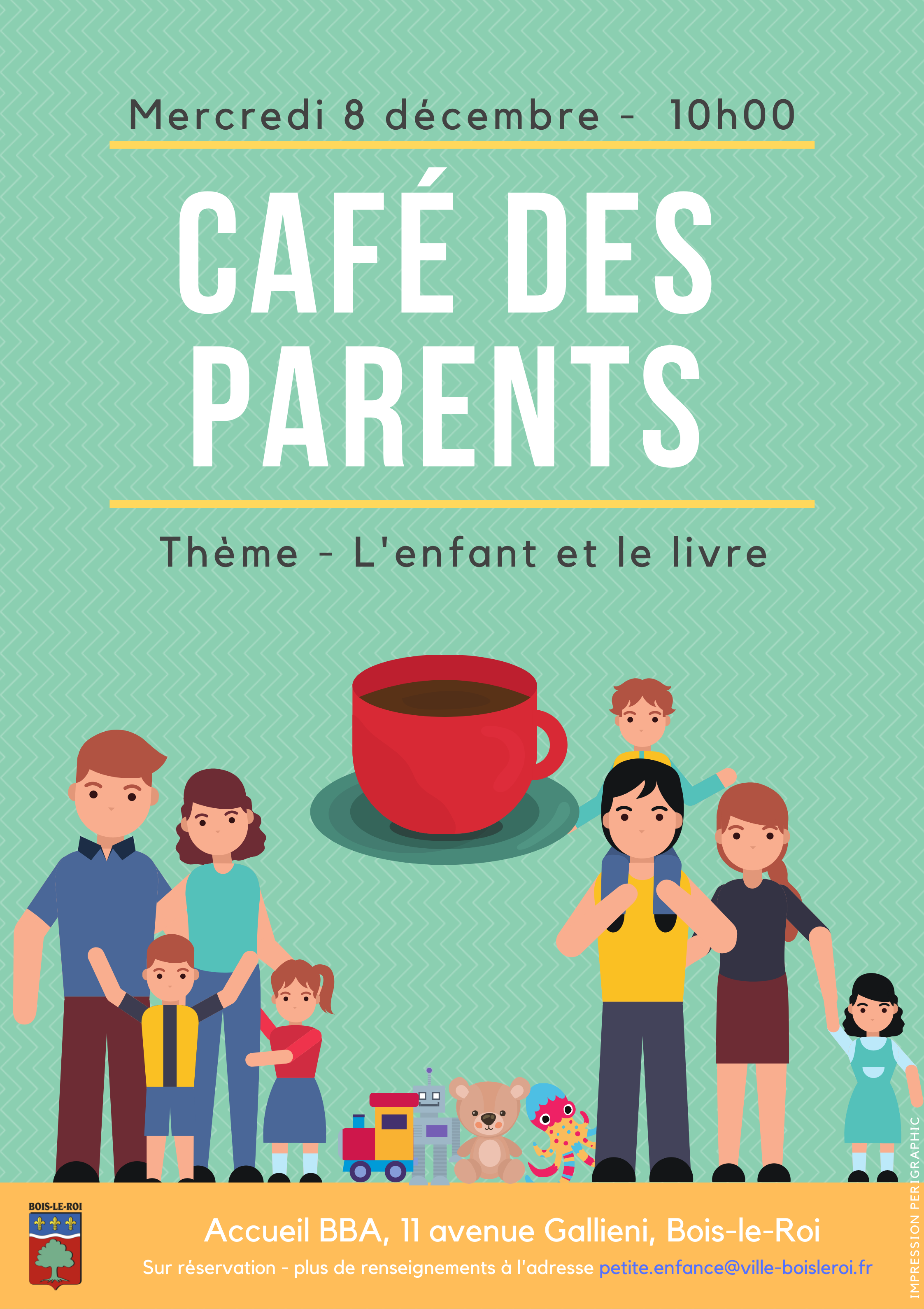 Café parents enfants à la courte échelle