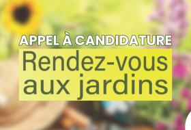 appel candidature RDV jardins