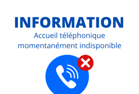 Info standard tél inaccessible