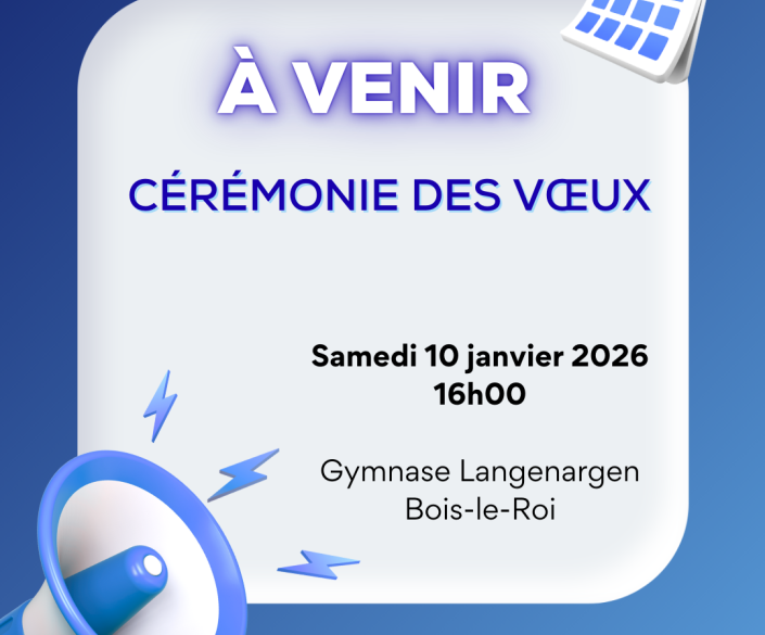 Cérémonie voeux 2026 - à venir