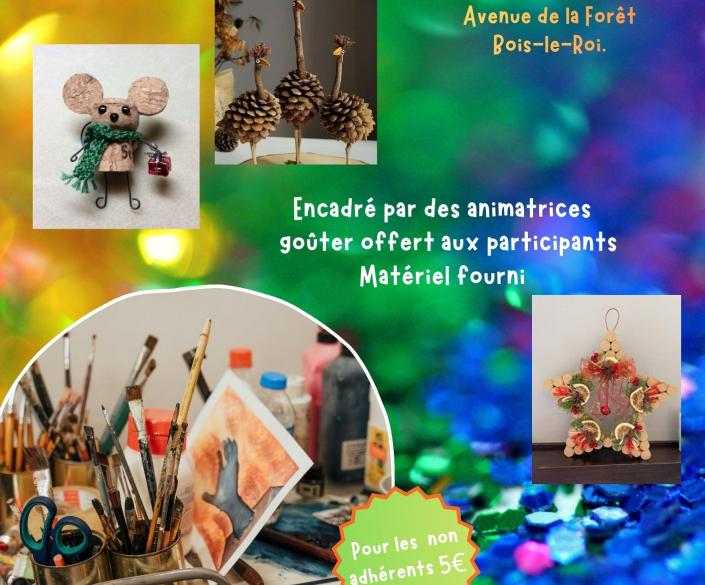 Atelier Noel - Touche pas à mon ptit bois