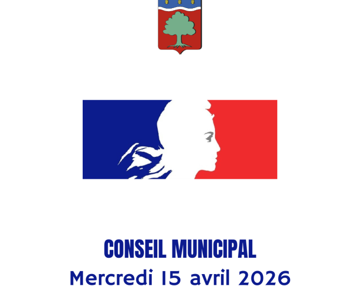 CONSEIL MUNICIPAL Mercredi 15 avril 2026