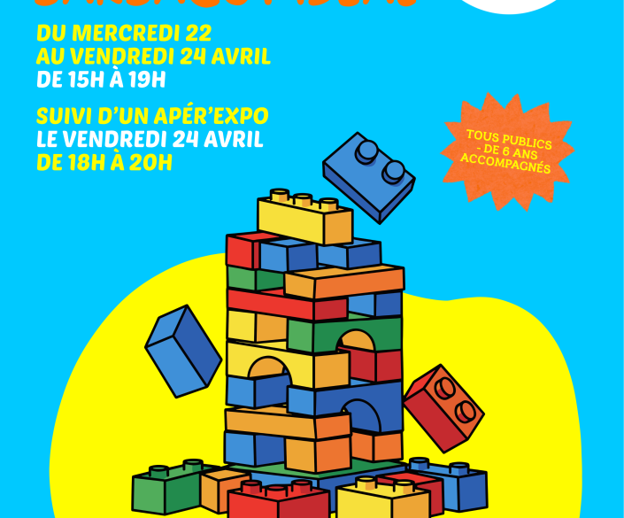 Affiche Art Lego Avril