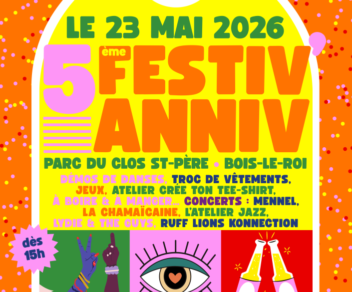affiche Festiv'Anniv Le Barbacot