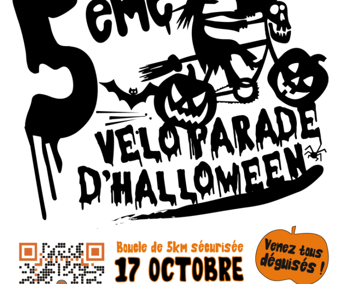 5ème Vélo-parade d'Hallowween le 17 octobre