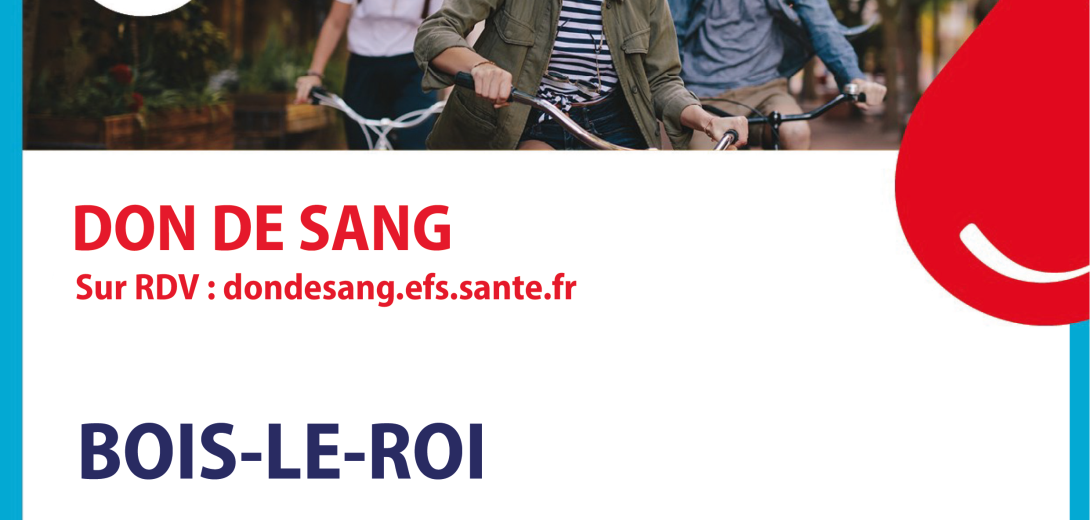 Affiche Don du sang - 15 juillet
