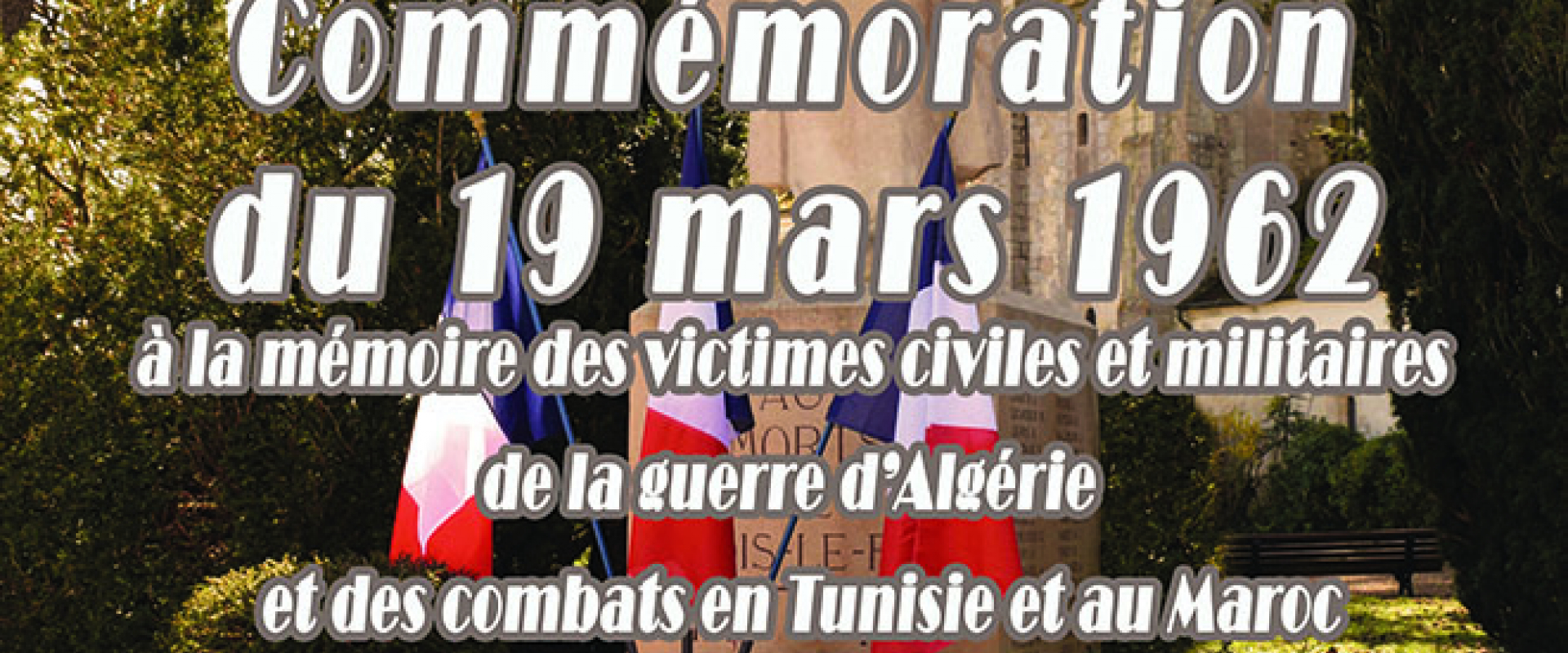 Commémoration du 19 mars 1962