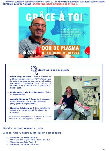 EFS DON DE PLASMAS EFS DON DE PLASMAS