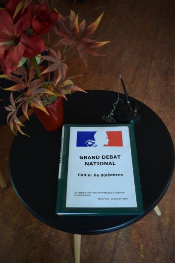 Registre de doléances du grand débat national