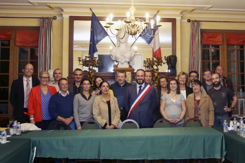 Membres de la majorité le soir de l&#039;élection