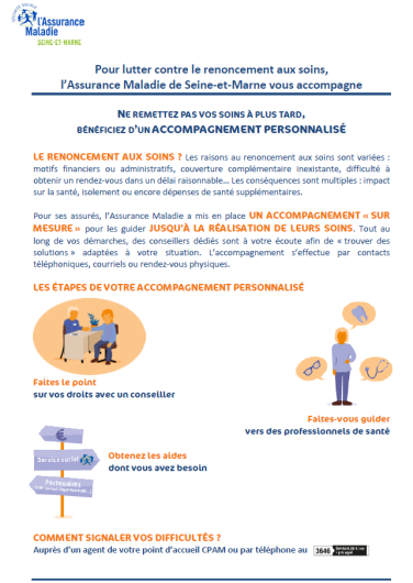 Lutte contre le renoncement aux droits et aux soins 