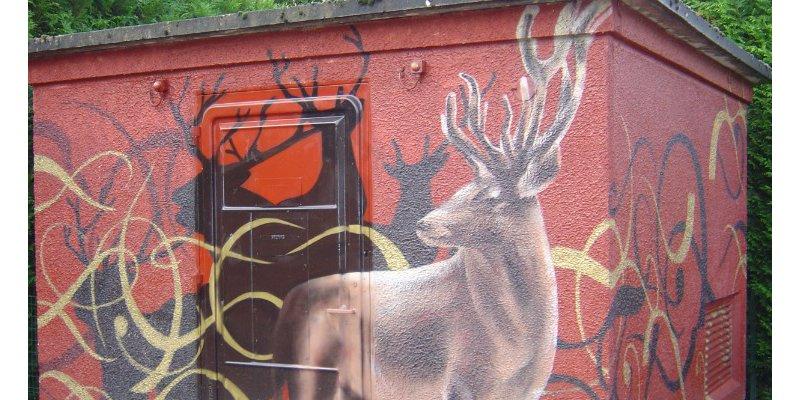 Fresque de l'impasse des Cerfs