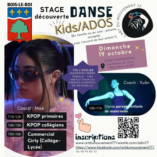 Flyer KPOP Art Du Mouvement 77