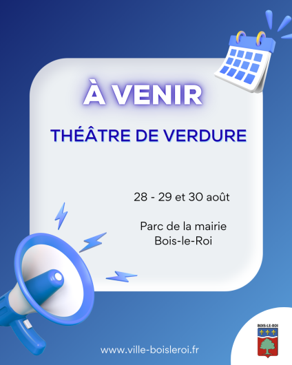 à venir - Théâtre de verdure 2026