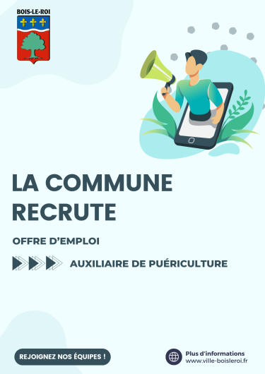 recrutement auxiliaire de puericulture