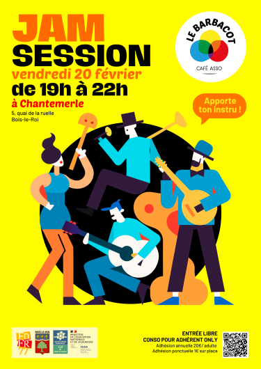 Affiche Jam Session Le Barbacot