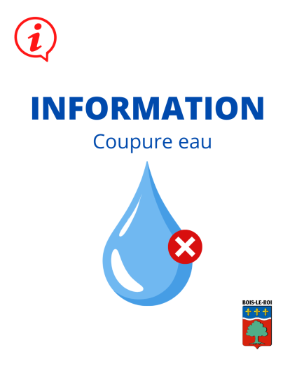 Coupure eau