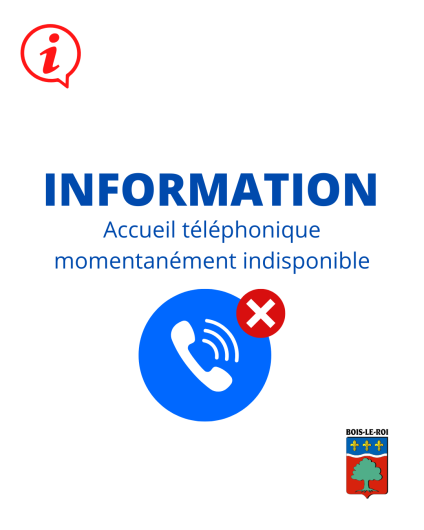 Info standard tél inaccessible