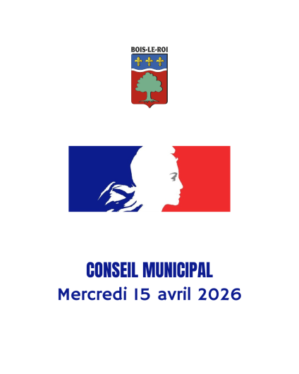CONSEIL MUNICIPAL Mercredi 15 avril 2026