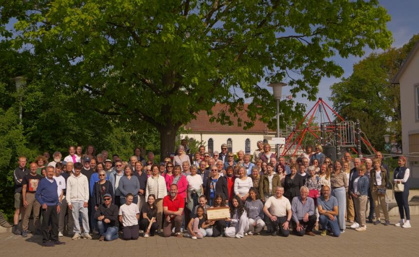 BLR Jumelage Photo de groupe de Hans Schmidhuber