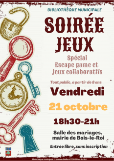 Soirée jeux