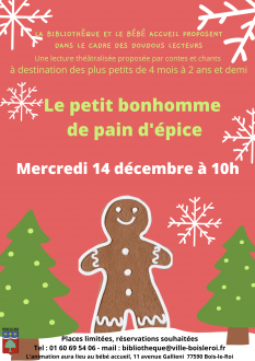 Le petit bonhomme de pain d'épice