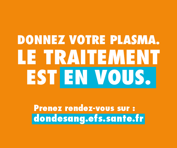 EFS recherche donneurs de plasma