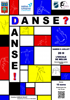 Affiche spectacle de danse