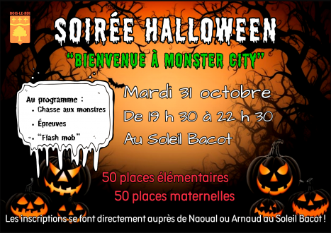 Soirée Halloween