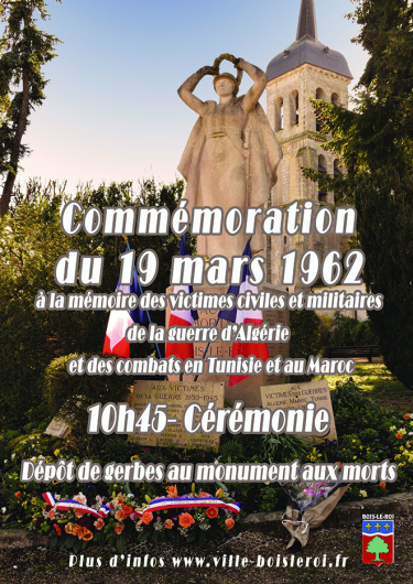 Commémoration 19 mars 1962