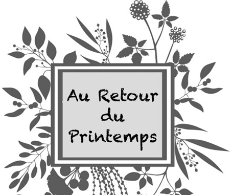 Logo de l'association au retour du printemps