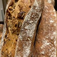 Baguette graine gros plan