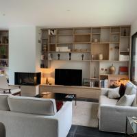 Bibliothèque chêne sur mesure - maison bacotte