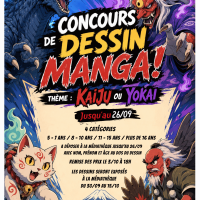 Concours de dessin Festival manga 2026