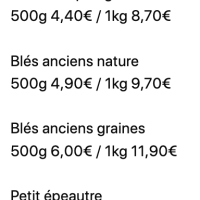 tarifs le pain des voisins 