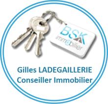 Gilles LADEGAILLERIE à votre service - BSK Immobilierilier