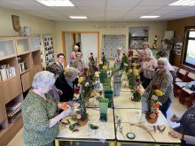 Atelier floral 21 octobre  2024