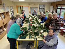 Atelier floral du 18 novembre 2024