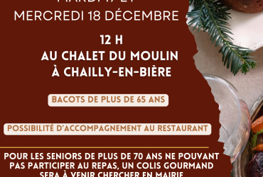 Repas des seniors et colis de fin d&#039;année