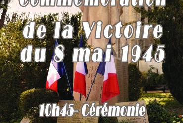 Commémoration du 8 mai 2025