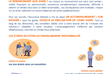 Lutte contre le renoncement aux droits et aux soins 