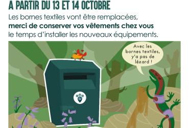 Info bornes textiles