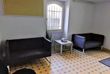 Salle d&#039;attente du cabinet médical de la Maison des associations