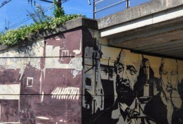 Fresque du pont des petits près