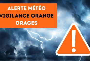 Alerte météo vigilance orange