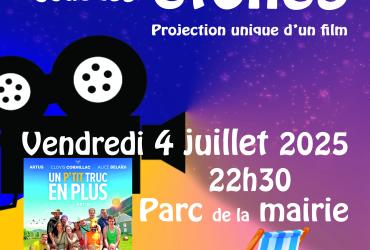 Cinéma sous les étoiles - Un p&#039;tit truc en plus