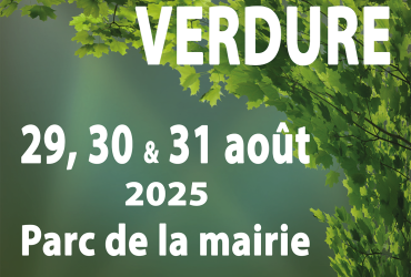 Affiche théâtre de verdure 2025