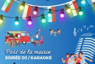 Affiche Soirée Guinguette - Karaoké DJ