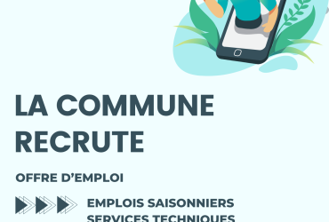 recrutement saisonniers ST