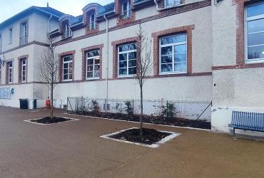 travaux et plantations dec 25 - Métra